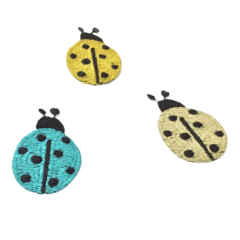 49 шт./лот, креативная нашивка – обзор и цена Embroidery Lady Bug